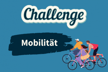 Schriftzug: Challenge Mobilität