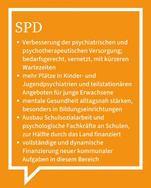 Auf dem Bild ist in Stichpunkten die Antwort der SPD zu sehen