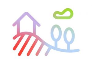 Zeigt eine ländliche Landschaft